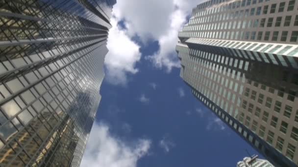 De skyline van de stad van Toronto — Stockvideo