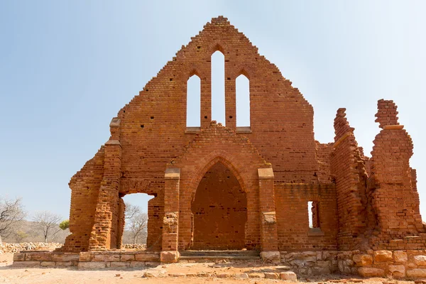 Vecchia chiesa Palapye Botswana — Foto Stock