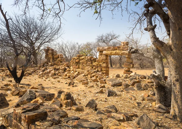 Gamla Palapye ruiner Botswana — Stockfoto