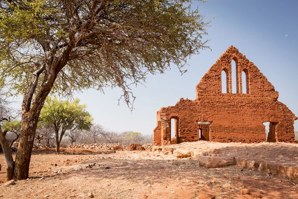 Alte palapye kirche botswana — Stockfoto