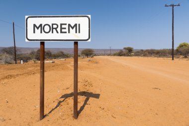 Moremi işareti yazı