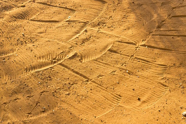 Padrões de areia levantada — Fotografia de Stock