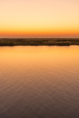 Chobe nehir günbatımı