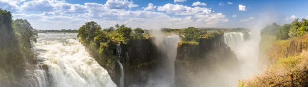 Victoria Falls Afrika Panorama — Stockfoto