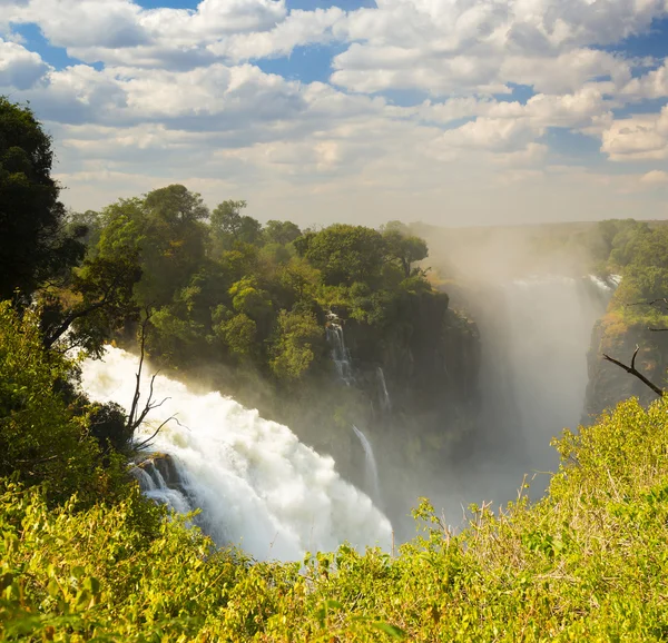 Victoria Falls Devils Cataract — Stock Photo, Image