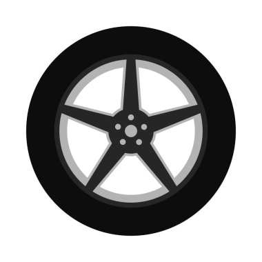 Araç lastiği ya da tekerlek lastiği alaşımlı.