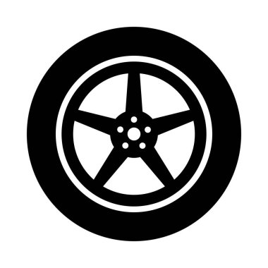 Araç lastiği ya da tekerlek lastiği alaşımlı.