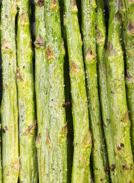 Spargel vom Grill — Stockfoto