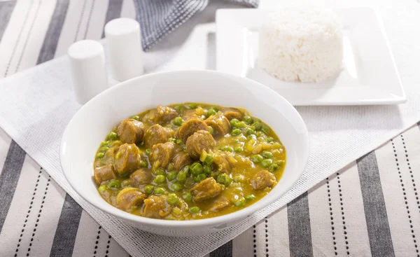 Embutidos al curry — Foto de Stock