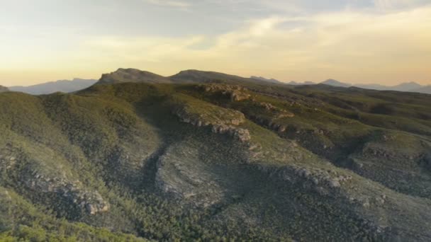 Grampians rýžování Shot — Stock video