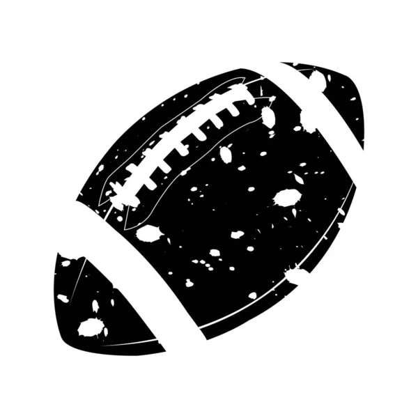 Football Vector Icon American football ball, great design for any purposes. Abstract background. Graphic element vector.