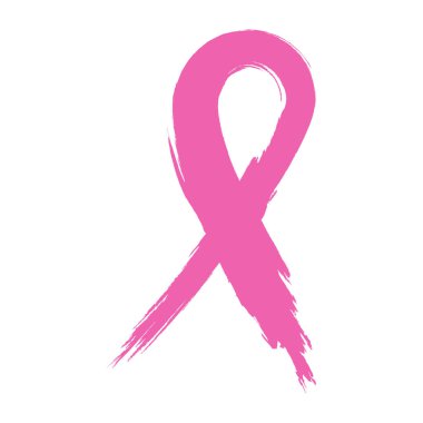 Beyaz arka planda pembe meme kanseri farkındalığı. Kurdele arkaplanı. Tipografi posteri. Amblem destek konsepti. Sağlıklı yaşam konsepti. Sağlık hizmeti konsepti. Sağlıklı bir yaşam tarzı. Tasarım ögesi.