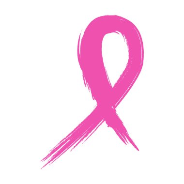 Beyaz arka planda pembe meme kanseri farkındalığı. Kurdele arkaplanı. Tipografi posteri. Amblem destek konsepti. Sağlıklı yaşam konsepti. Sağlık hizmeti konsepti. Sağlıklı bir yaşam tarzı. Tasarım ögesi.