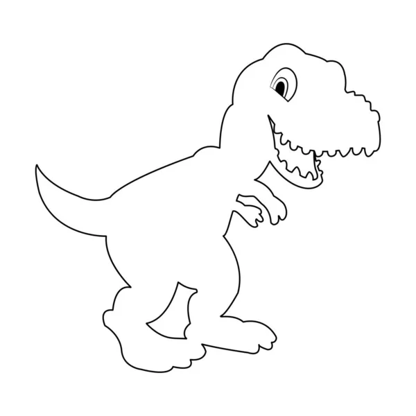 Rex Dinosaur Diseño — Vector de stock