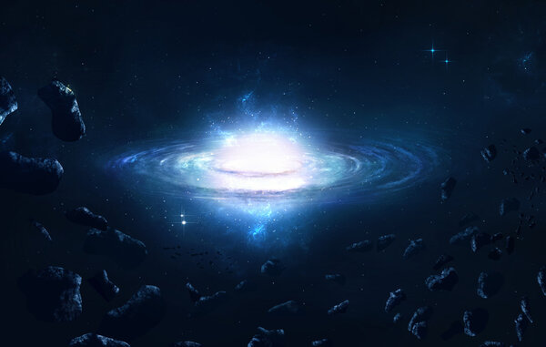 Галактика и астероиды
