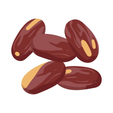 Gerçekçi izole edilmiş meyveler beyaz arkaplan vektör illüstrasyonunda sağlıklı atıştırmalıklar içerir