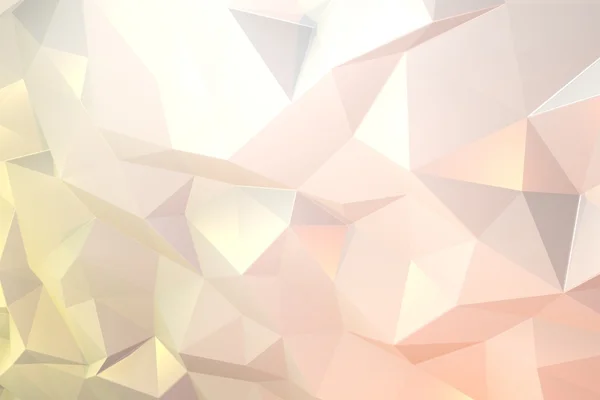 Red and yellow abstract crystal background — 图库照片