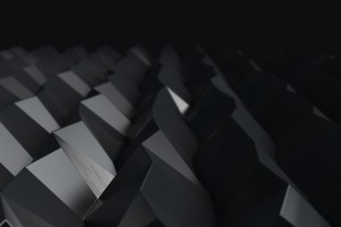 siyah soyut geometrik arkaplan