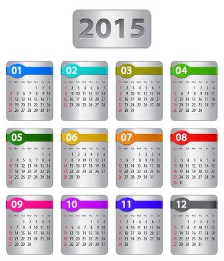 2015 takvim