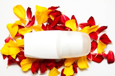 Metin için yeri olan yapraklı deodorant