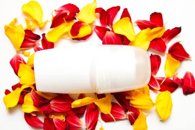 Metin için yeri olan yapraklı deodorant