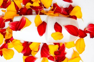 Metin için yeri olan yapraklı deodorant