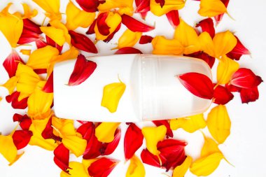 Metin için yeri olan yapraklı deodorant