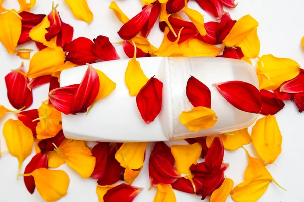 Metin için yeri olan yapraklı deodorant