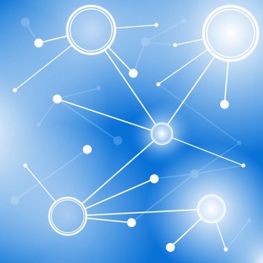 ağ arkaplan illüstrasyonu