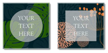 Çoklu Sayfa Botanik ve Çiçek Şablonu