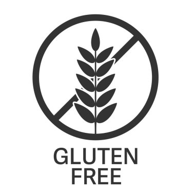 glütensiz sembol veya buğday kulaklı etiket