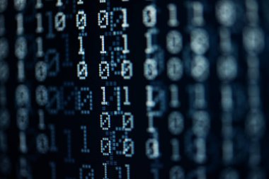 soyut koyu mavi pixelated ikili arkaplan