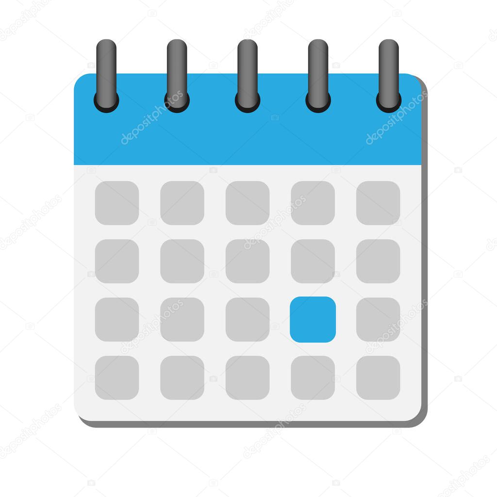 calendar icon isolated