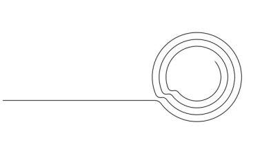 hedefin tam ortasında, çizgi sanatı animasyonunda aralıksız ok çizimi