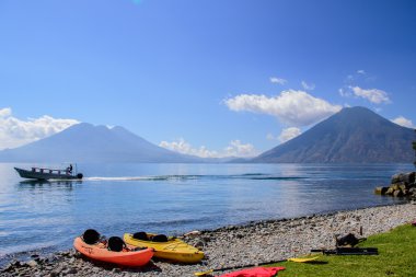 Guatemala göl Atitlan