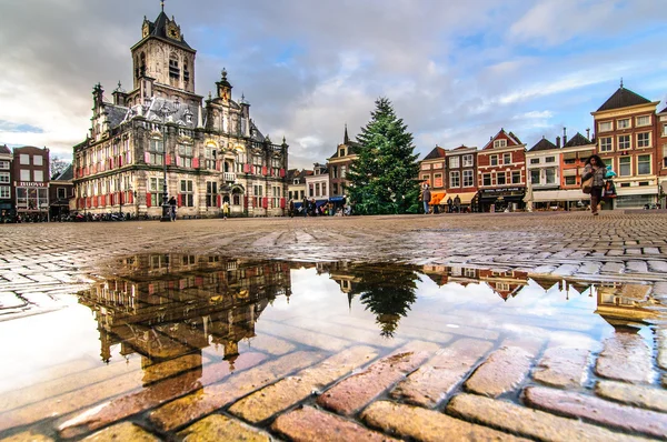 Ciudad de Delft — Foto de Stock