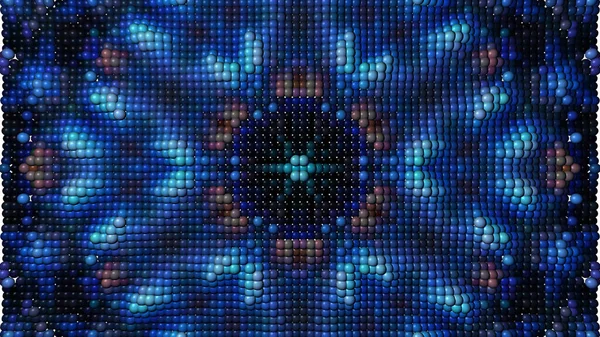 Abstract texture background with blue spheres. Design, Art
