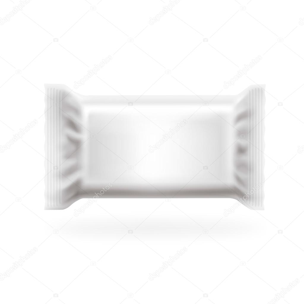 Plastic Package Bar Fat Cover Vector