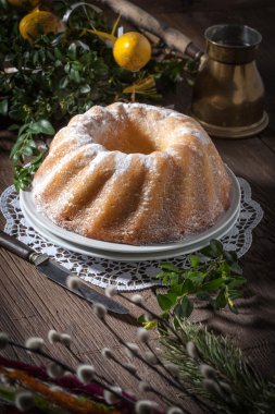 Geleneksel Paskalya pastası.