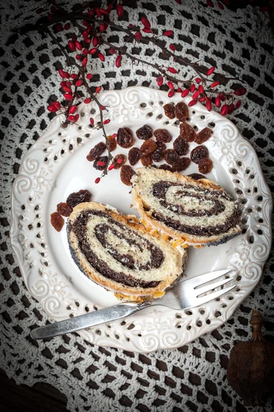 Pastel de amapola . — Foto de Stock