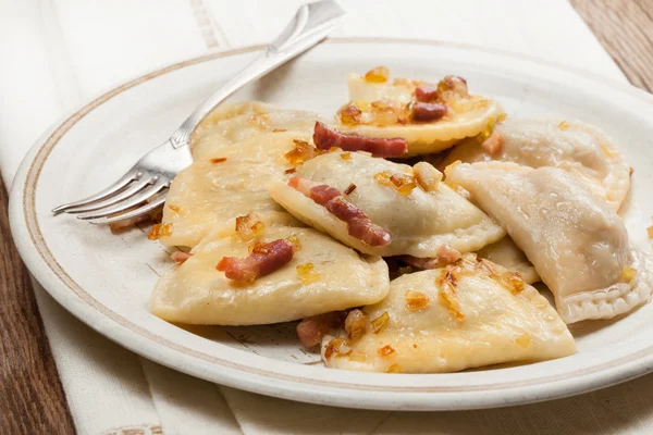 Tasty, homemade dumplings. — Stock Photo, Image