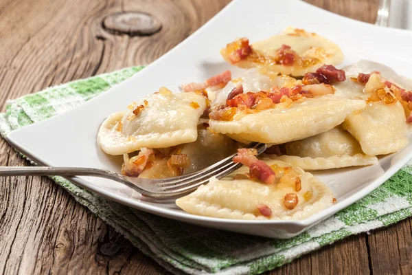 Tasty, homemade dumplings. — Stock Photo, Image