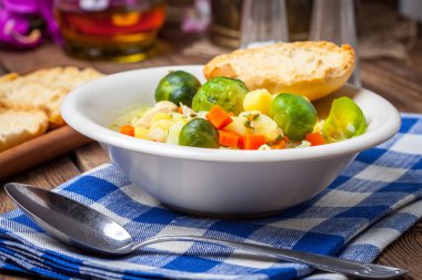 sebzeli çorba çorba.