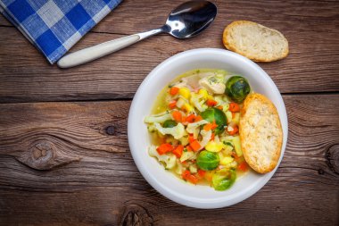 sebzeli çorba çorba.