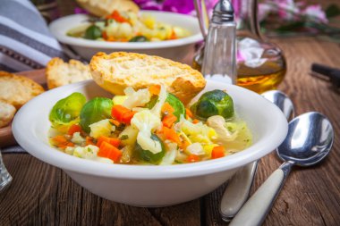 sebzeli çorba çorba.