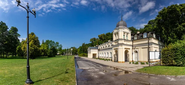 Naleczow Poland August 2020 Old Bath House Spa Park — 图库照片