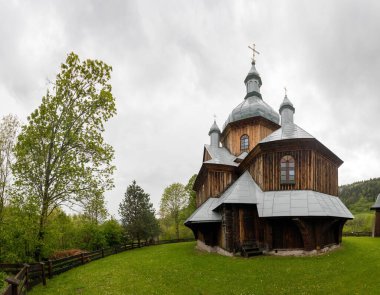 HOSZOW, POLAND - 27 Mayıs 2020: Yunan Katolik St. Nicholas Kilisesi.