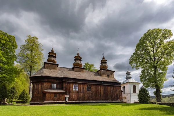 Wislok Wielki Mai 2020 Église Grecque Catholique Bois Saint Onuphre — Photo