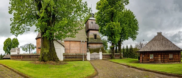 Blizne Poland May 2020 1470 이전에 마을에 유네스코 세계유산 목록에 — 스톡 사진