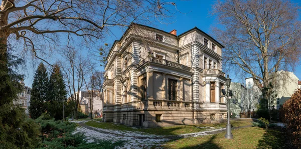 Gliwice Polen Ruari 2021 Historiska Villa Caro Historiskt Residens Industriman — Stockfoto